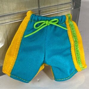 Barbie 2000 Surf City Ken Doll Bathing Swimming Trunks Swimsuit Bottom